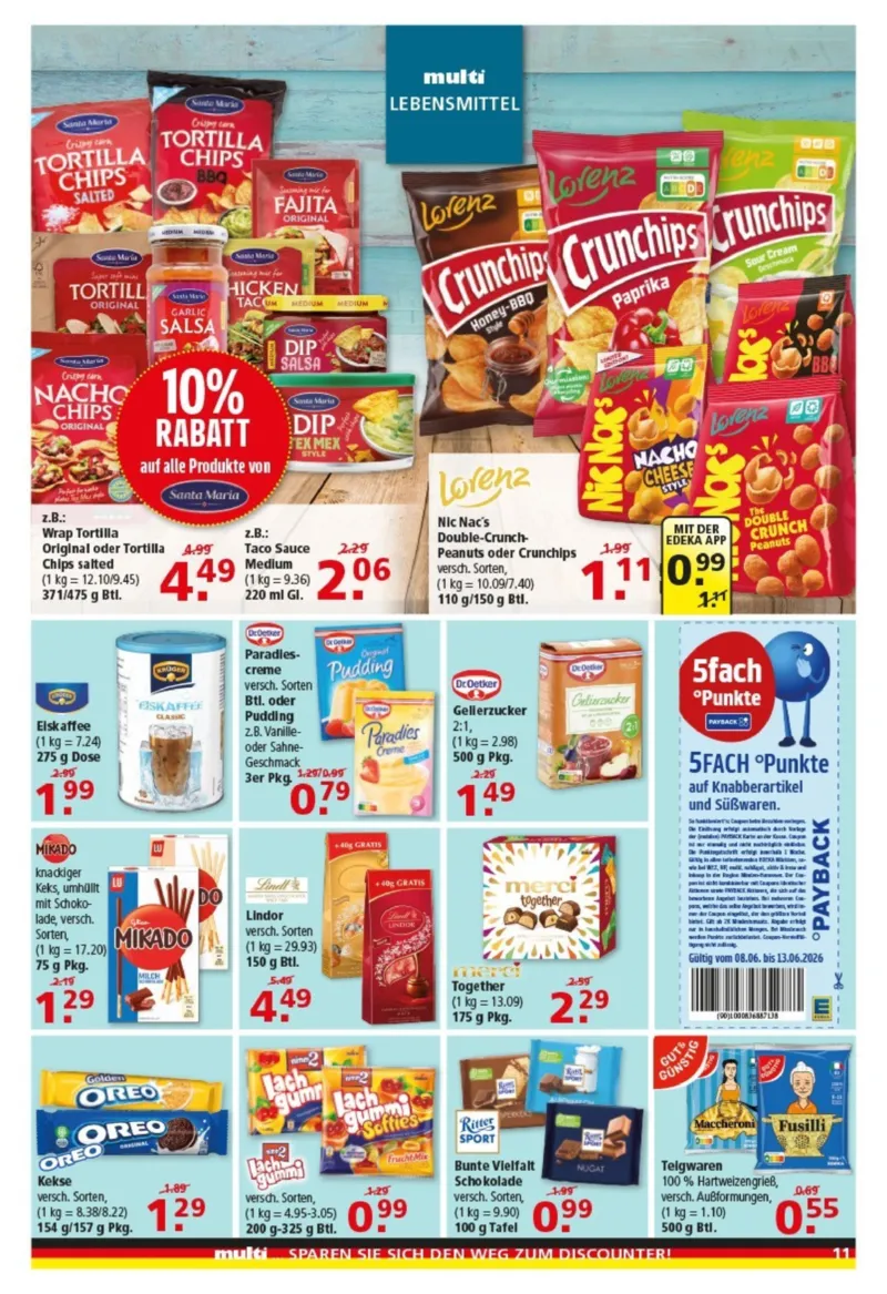 Multi Markt Prospekt vom 08.06.2026, Seite 11