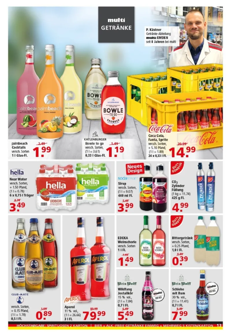 Multi Markt Prospekt vom 08.06.2026, Seite 13