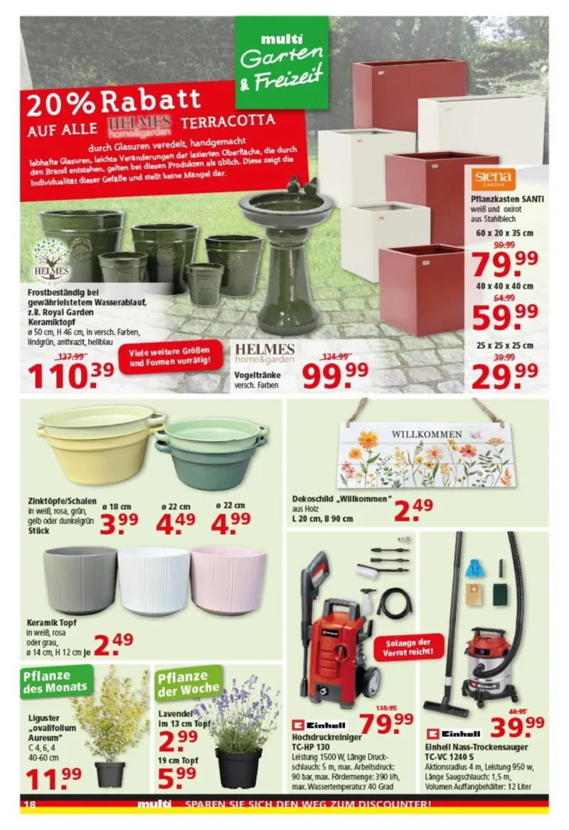 Multi Markt Prospekt vom 08.06.2026, Seite 18