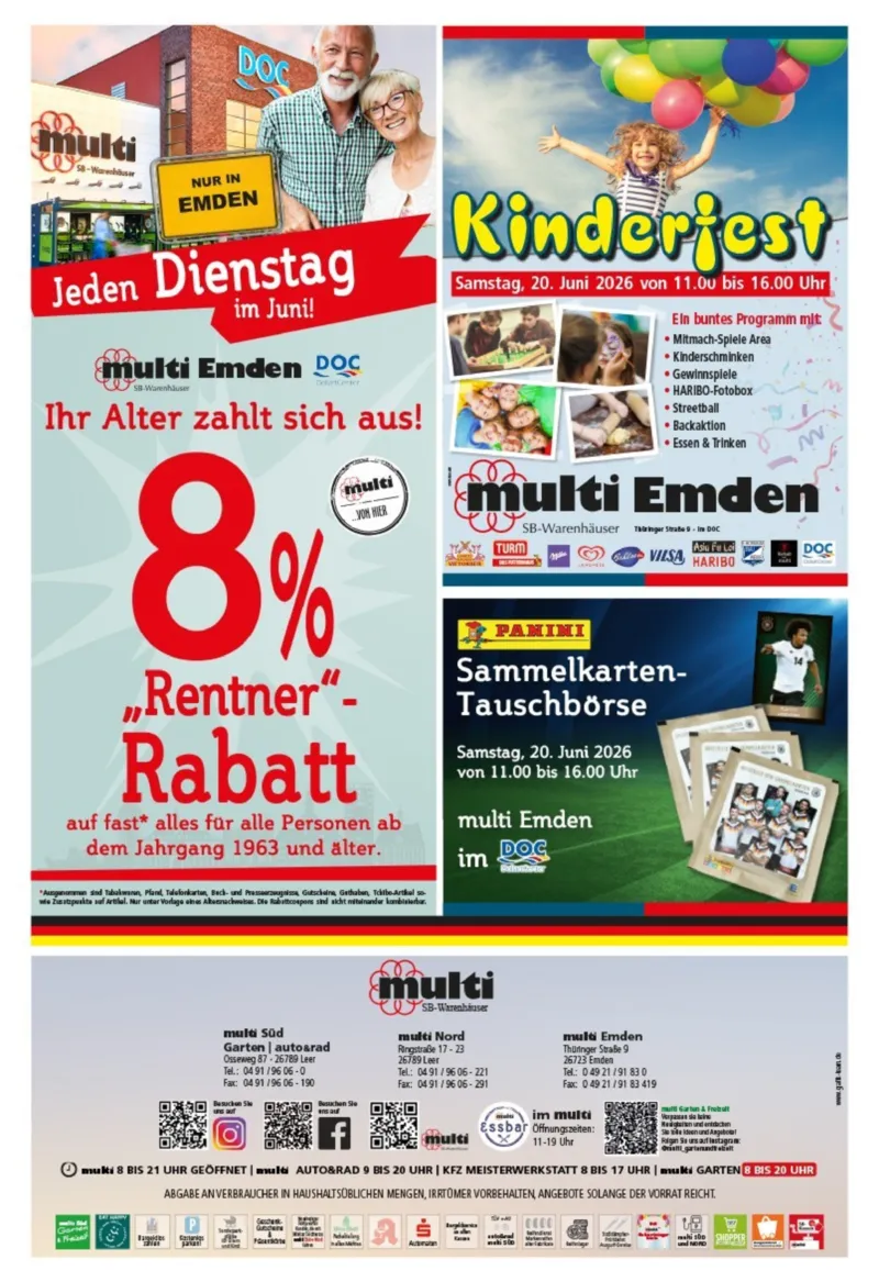 Multi Markt Prospekt vom 08.06.2026, Seite 21
