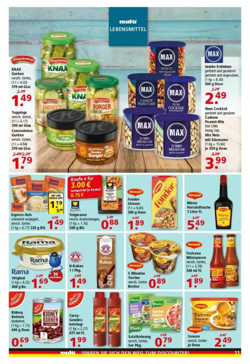 Multi Markt Prospekt vom 15.06.2026, Seite 11