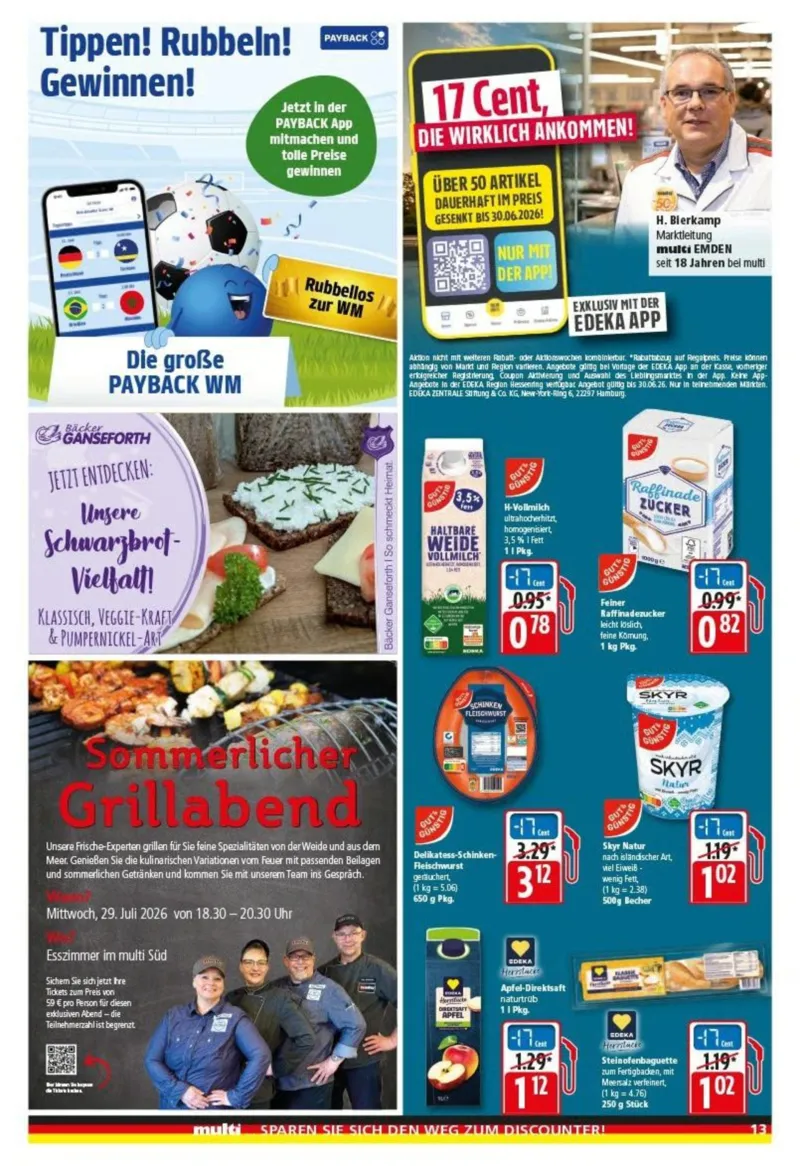 Multi Markt Prospekt vom 15.06.2026, Seite 13