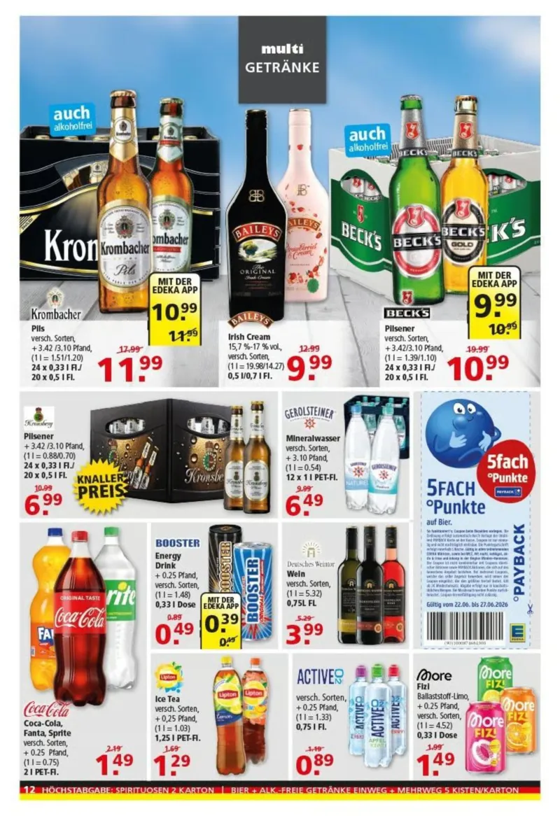 Multi Markt Prospekt vom 22.06.2026, Seite 12