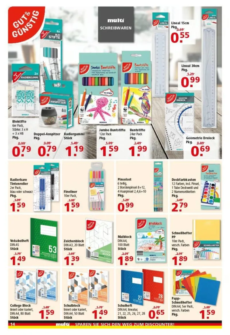 Multi Markt Prospekt vom 22.06.2026, Seite 14