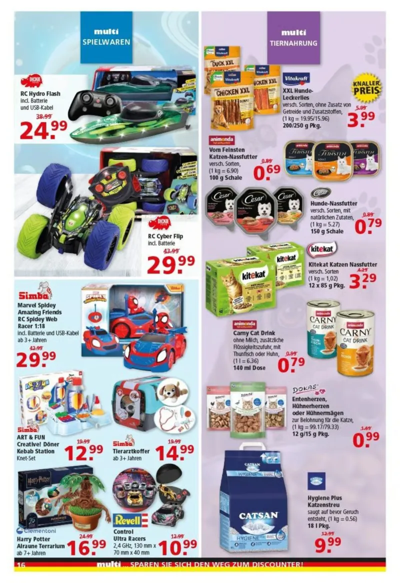 Multi Markt Prospekt vom 22.06.2026, Seite 16