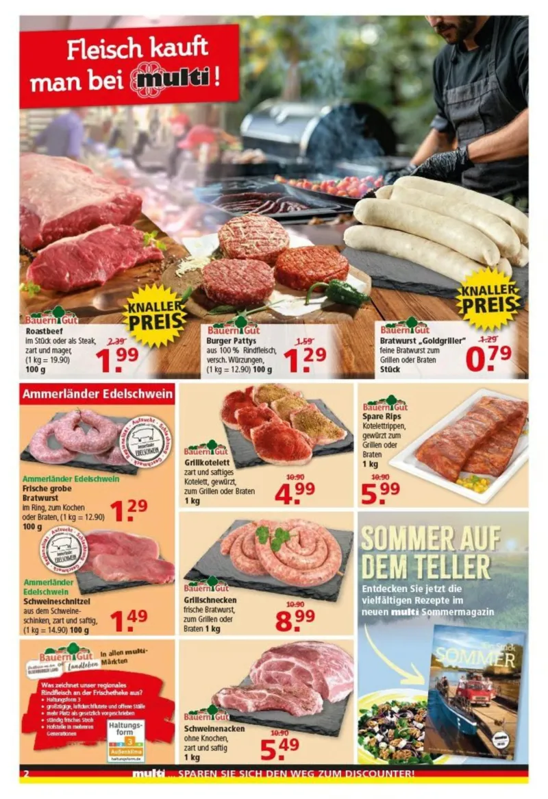 Multi Markt Prospekt vom 22.06.2026, Seite 2