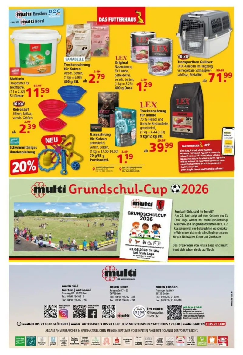 Multi Markt Prospekt vom 22.06.2026, Seite 20