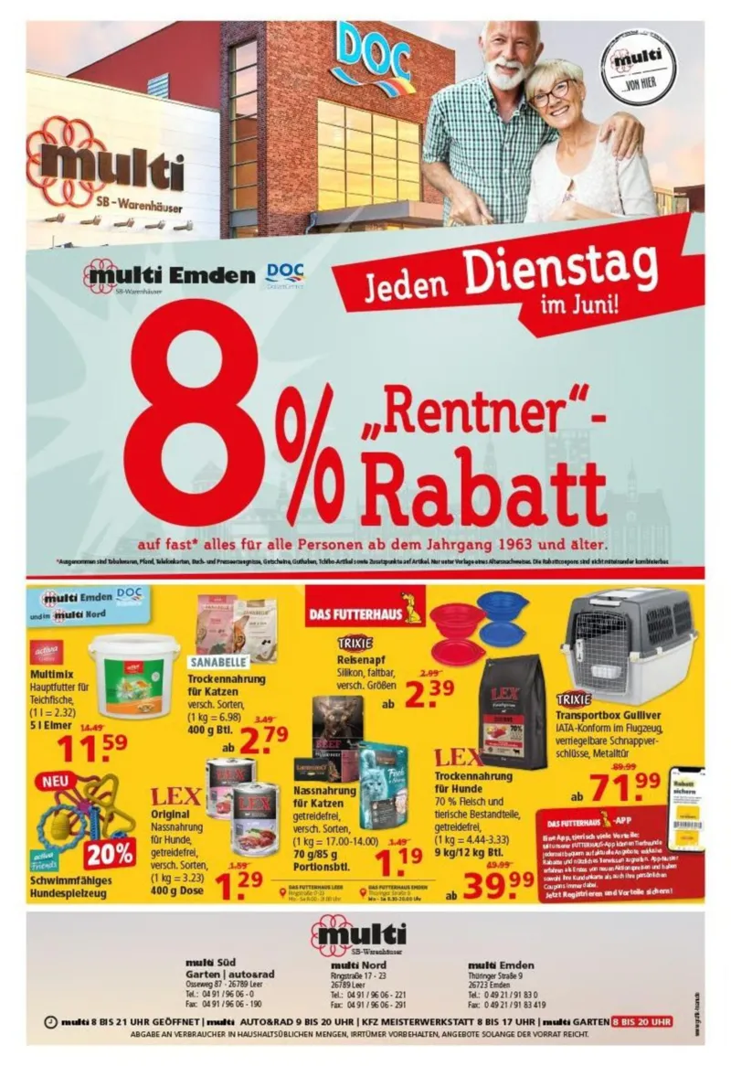 Multi Markt Prospekt vom 22.06.2026, Seite 21