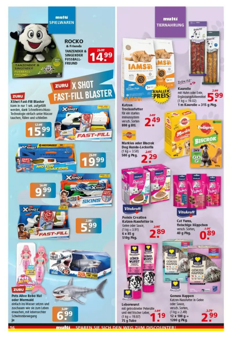Multi Markt Prospekt vom 29.06.2026, Seite 16