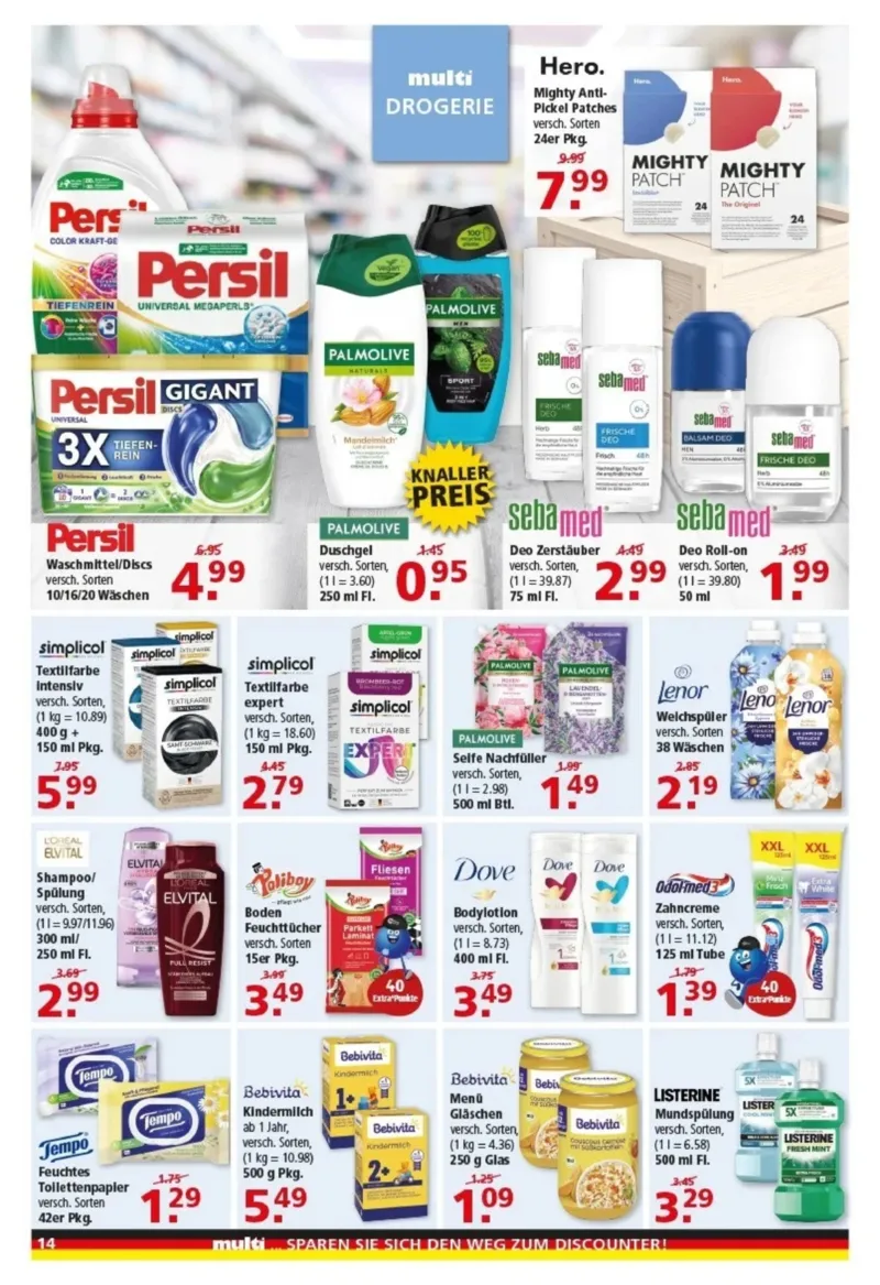 Multi Markt Prospekt vom 06.07.2026, Seite 14