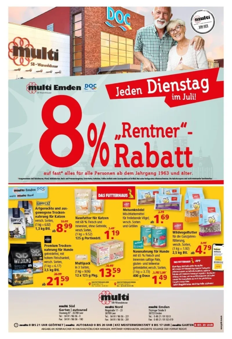 Multi Markt Prospekt vom 06.07.2026, Seite 21