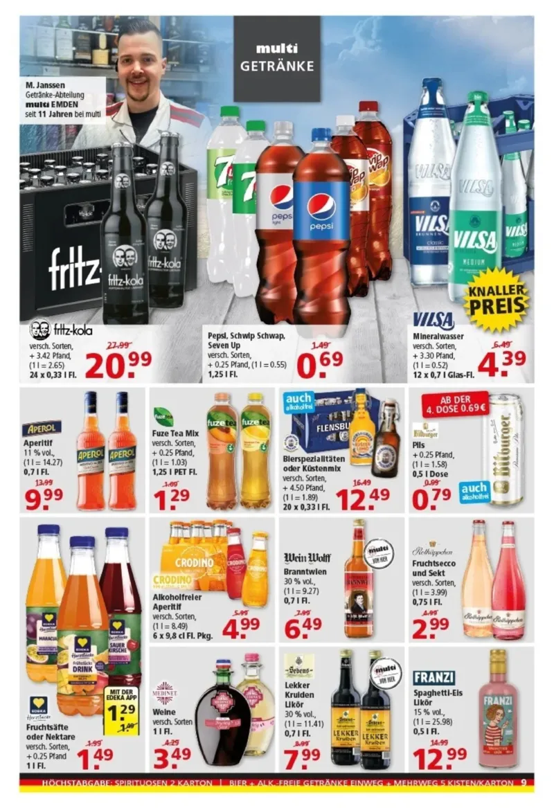 Multi Markt Prospekt vom 06.07.2026, Seite 9
