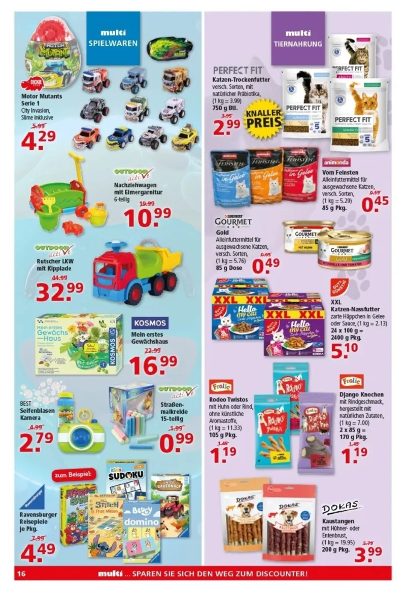 Multi Markt Prospekt vom 13.07.2026, Seite 16