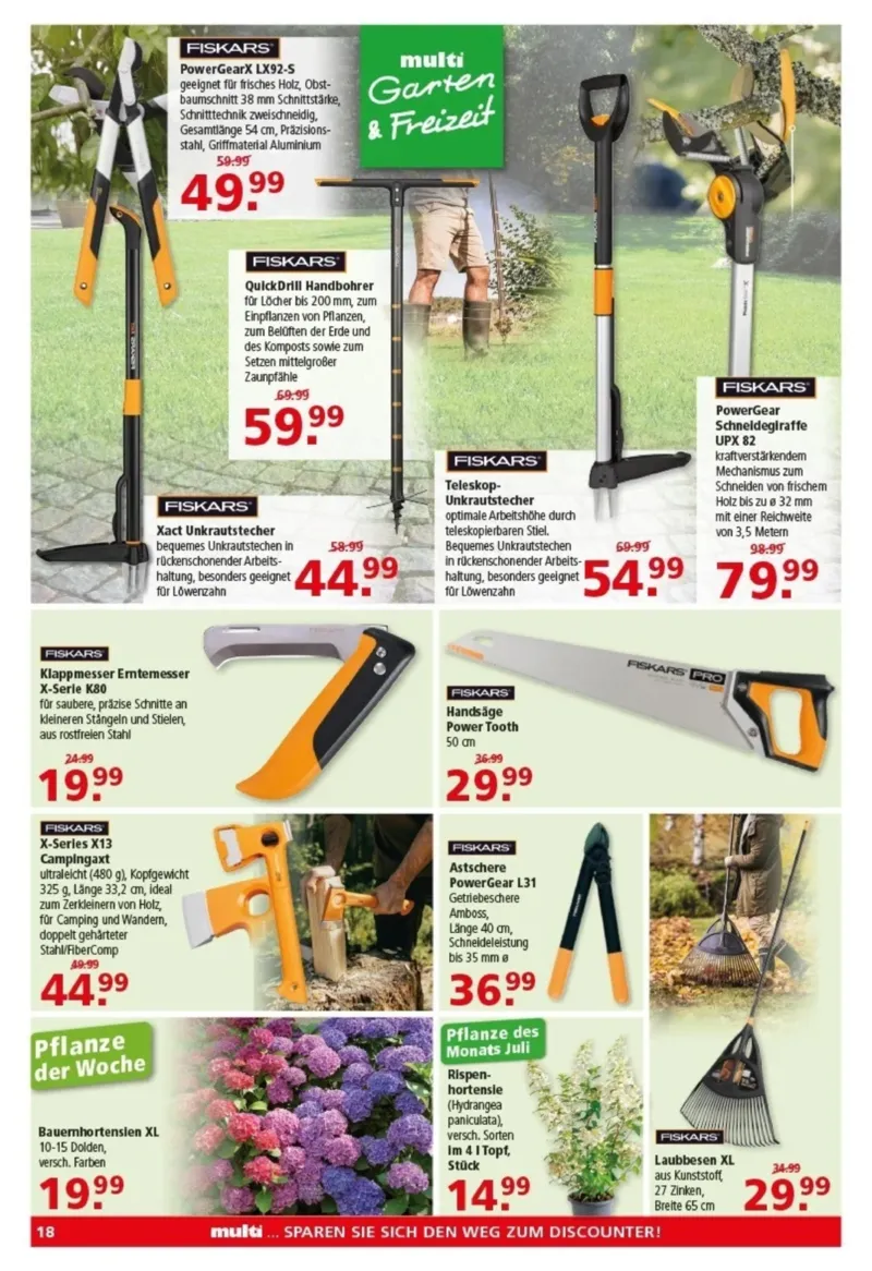 Multi Markt Prospekt vom 13.07.2026, Seite 18