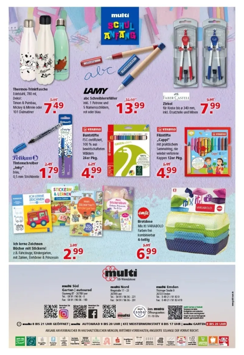 Multi Markt Prospekt vom 13.07.2026, Seite 20