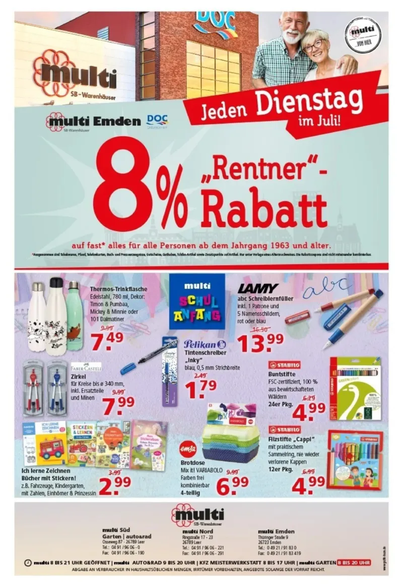 Multi Markt Prospekt vom 13.07.2026, Seite 21