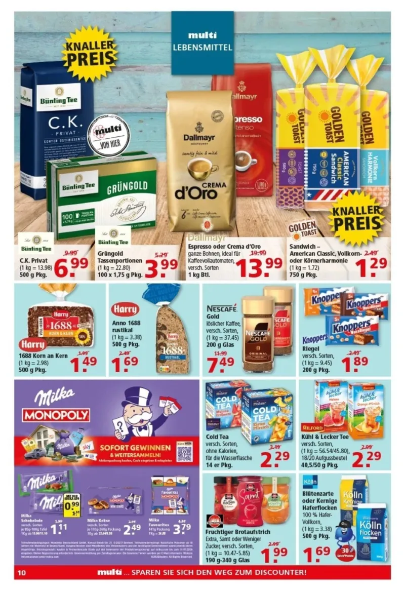 Multi Markt Prospekt vom 20.07.2026, Seite 10