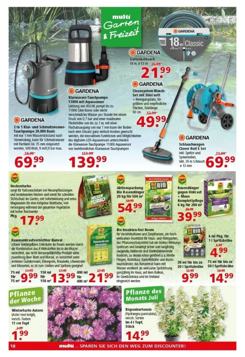 Multi Markt Prospekt vom 20.07.2026, Seite 18
