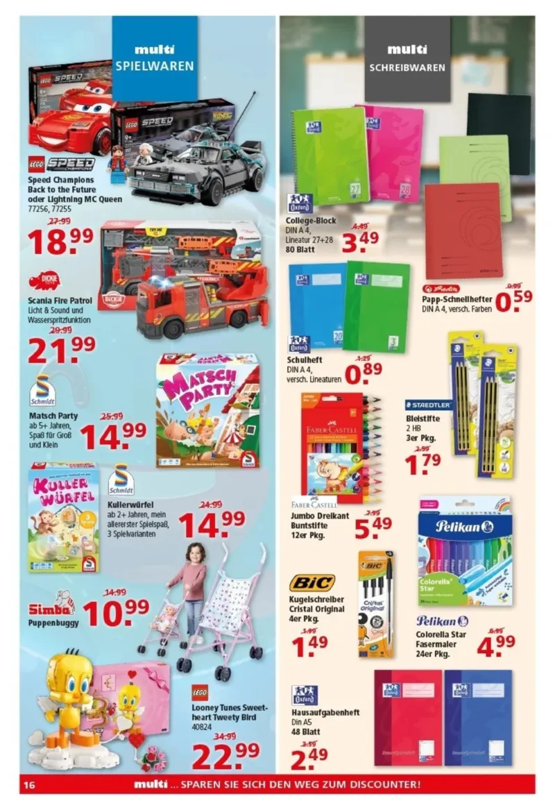 Multi Markt Prospekt vom 27.07.2026, Seite 16
