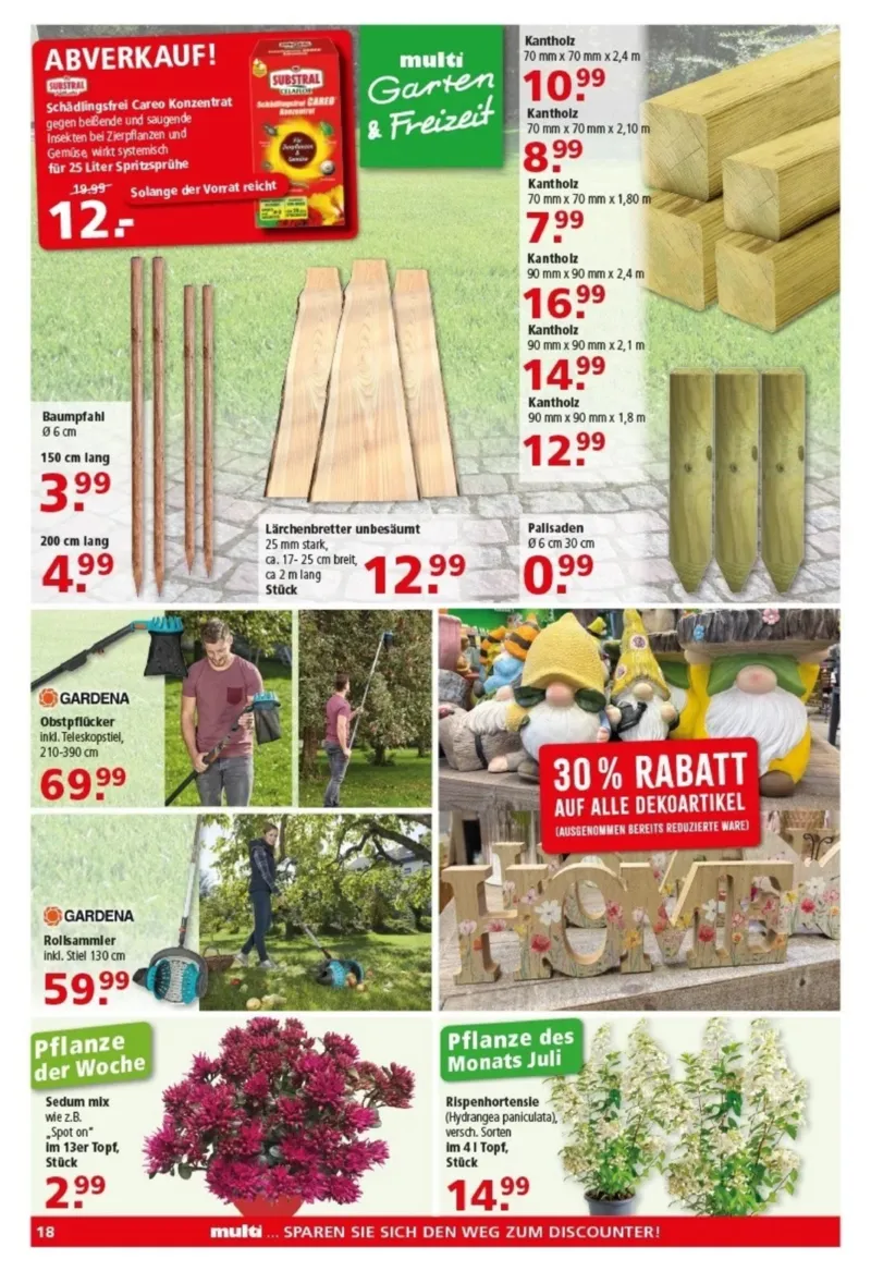 Multi Markt Prospekt vom 27.07.2026, Seite 18