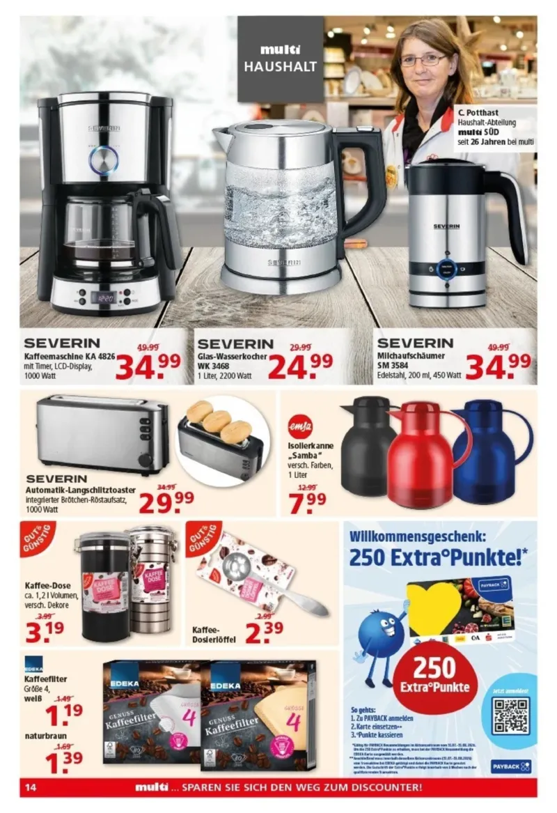Multi Markt Prospekt vom 03.08.2026, Seite 14