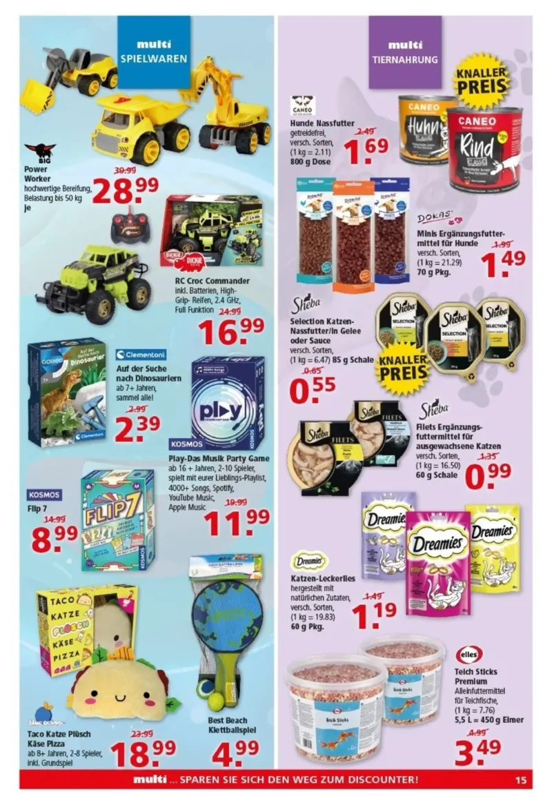 Multi Markt Prospekt vom 03.08.2026, Seite 15