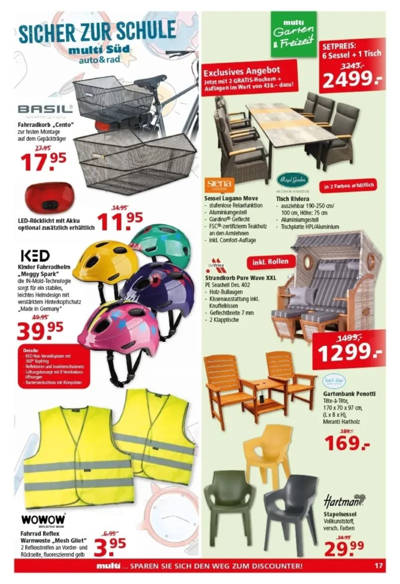 Multi Markt Prospekt vom 03.08.2026, Seite 17