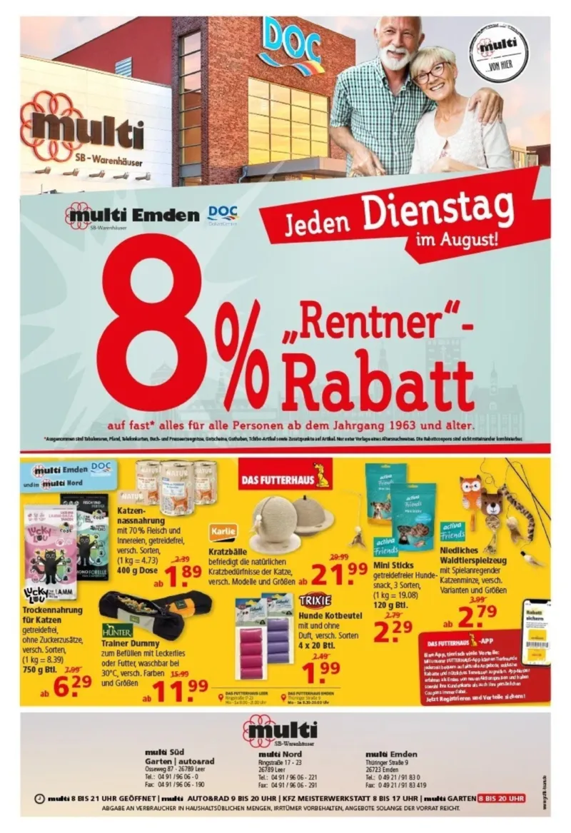 Multi Markt Prospekt vom 03.08.2026, Seite 21