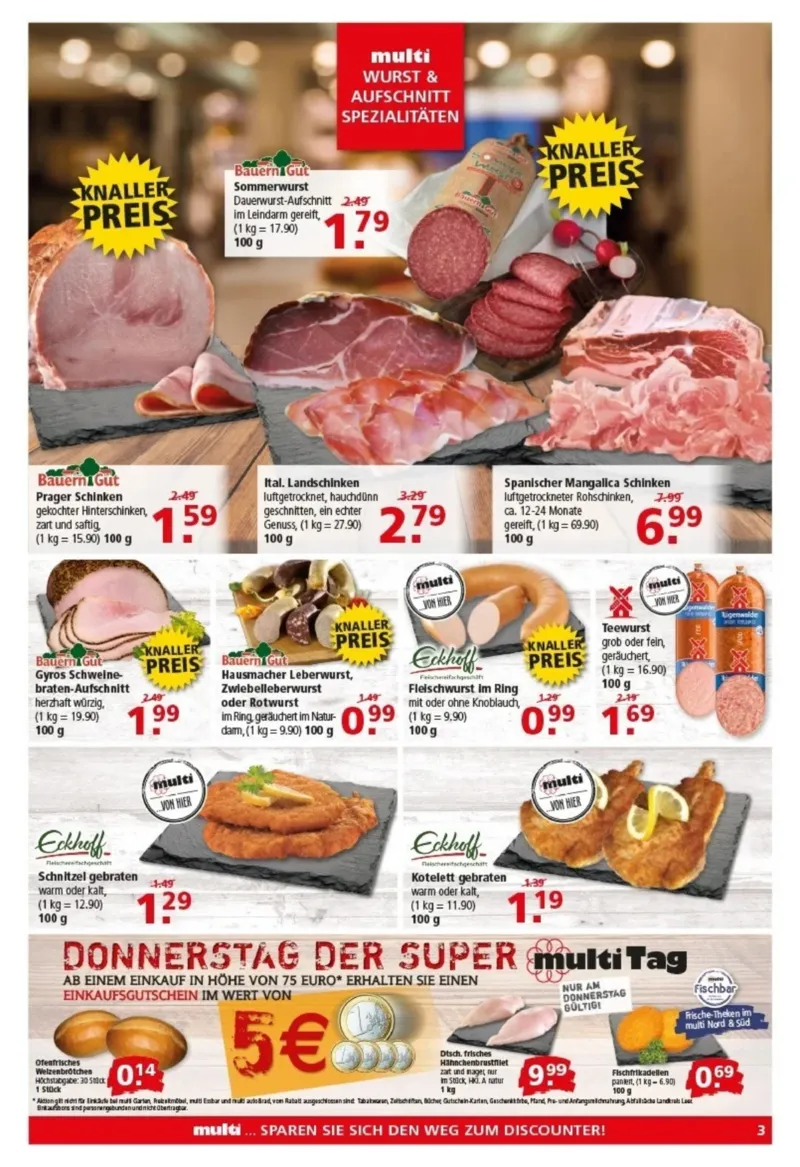 Multi Markt Prospekt vom 03.08.2026, Seite 3