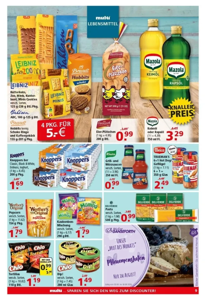 Multi Markt Prospekt vom 03.08.2026, Seite 9