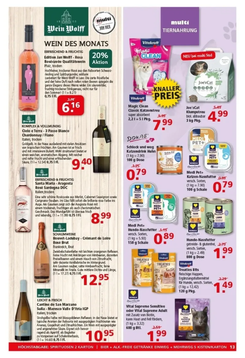 Multi Markt Prospekt vom 10.08.2026, Seite 13