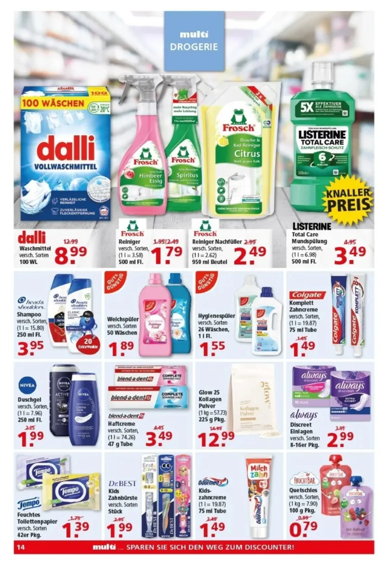 Multi Markt Prospekt vom 10.08.2026, Seite 14