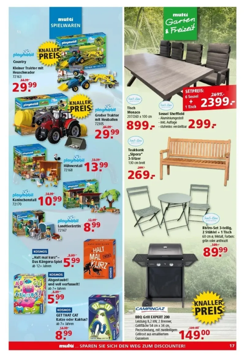 Multi Markt Prospekt vom 10.08.2026, Seite 17