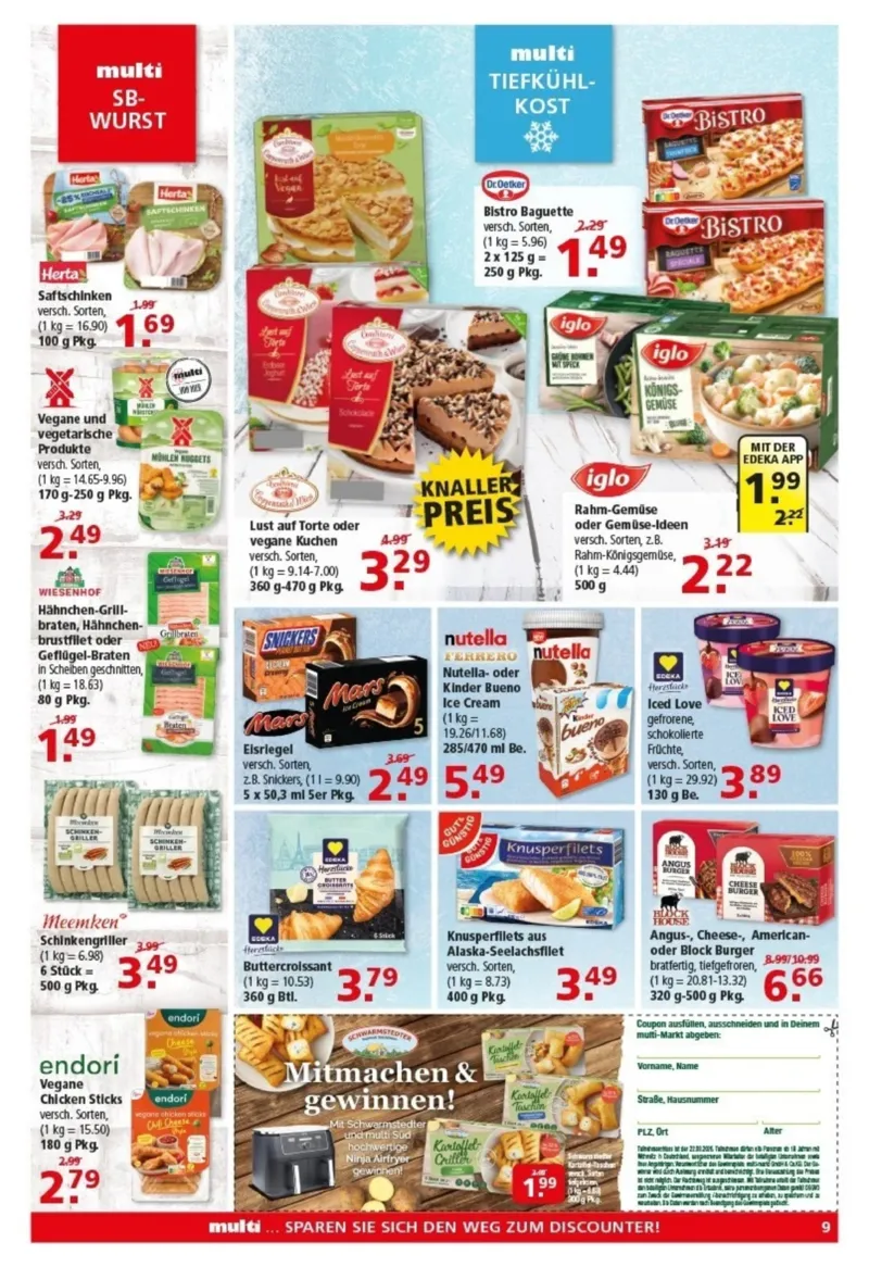 Multi Markt Prospekt vom 10.08.2026, Seite 9