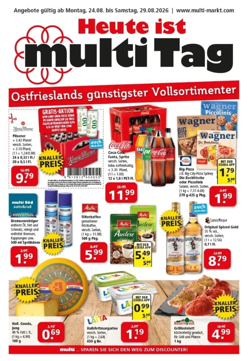 Multi Markt Prospekt vom 24.08.2026, Seite 1