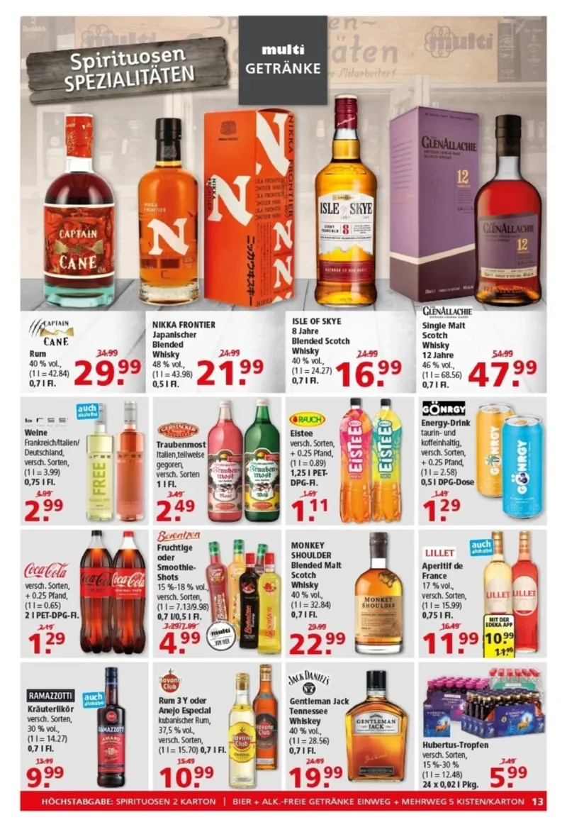 Multi Markt Prospekt vom 31.08.2026, Seite 13