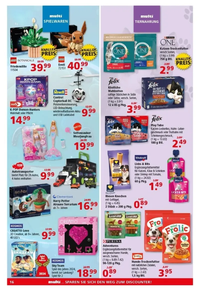 Multi Markt Prospekt vom 31.08.2026, Seite 16