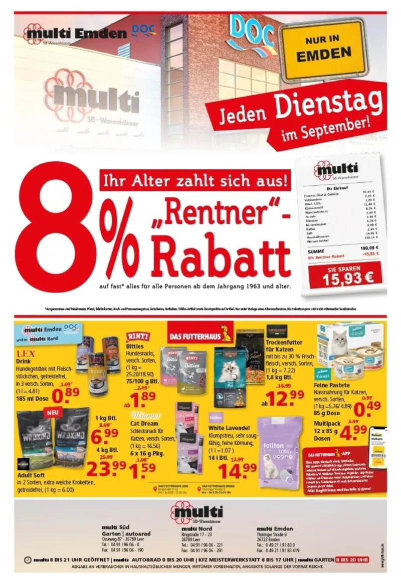 Multi Markt Prospekt vom 31.08.2026, Seite 20