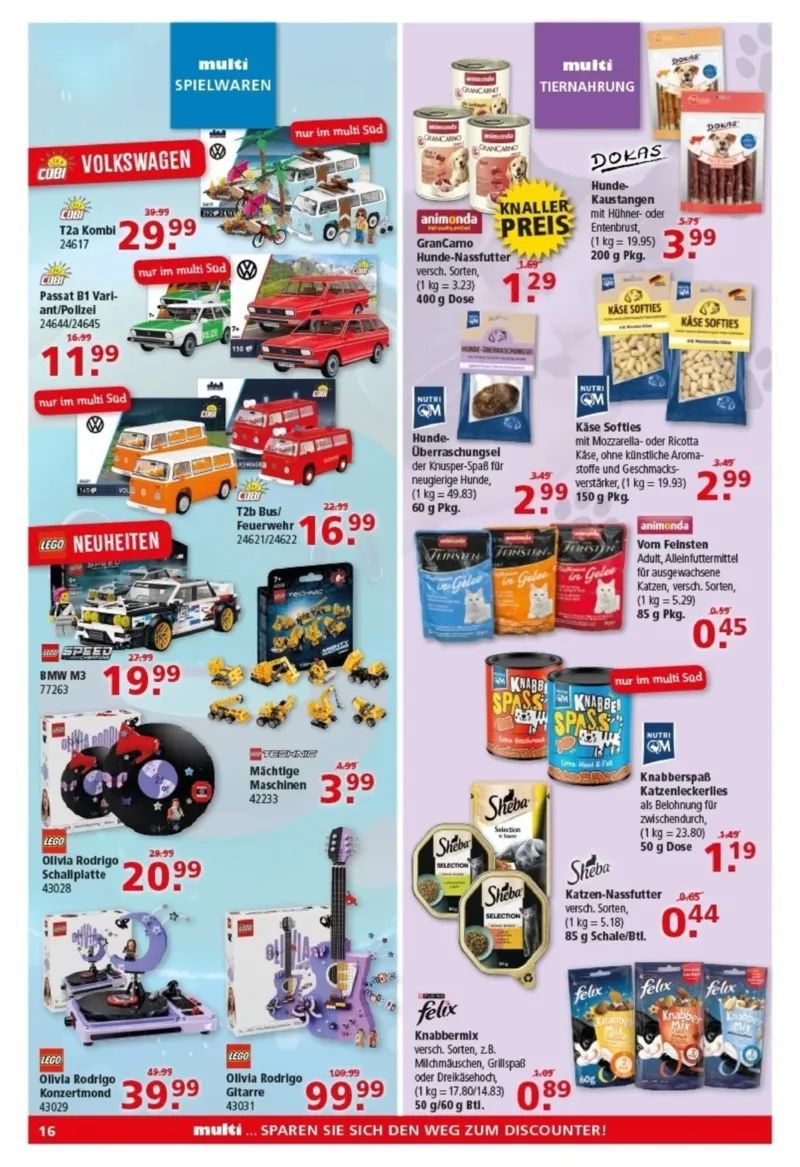Multi Markt Prospekt vom 07.09.2026, Seite 16