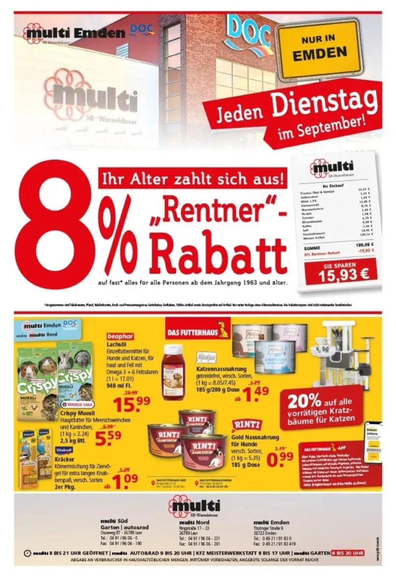 Multi Markt Prospekt vom 14.09.2026, Seite 21