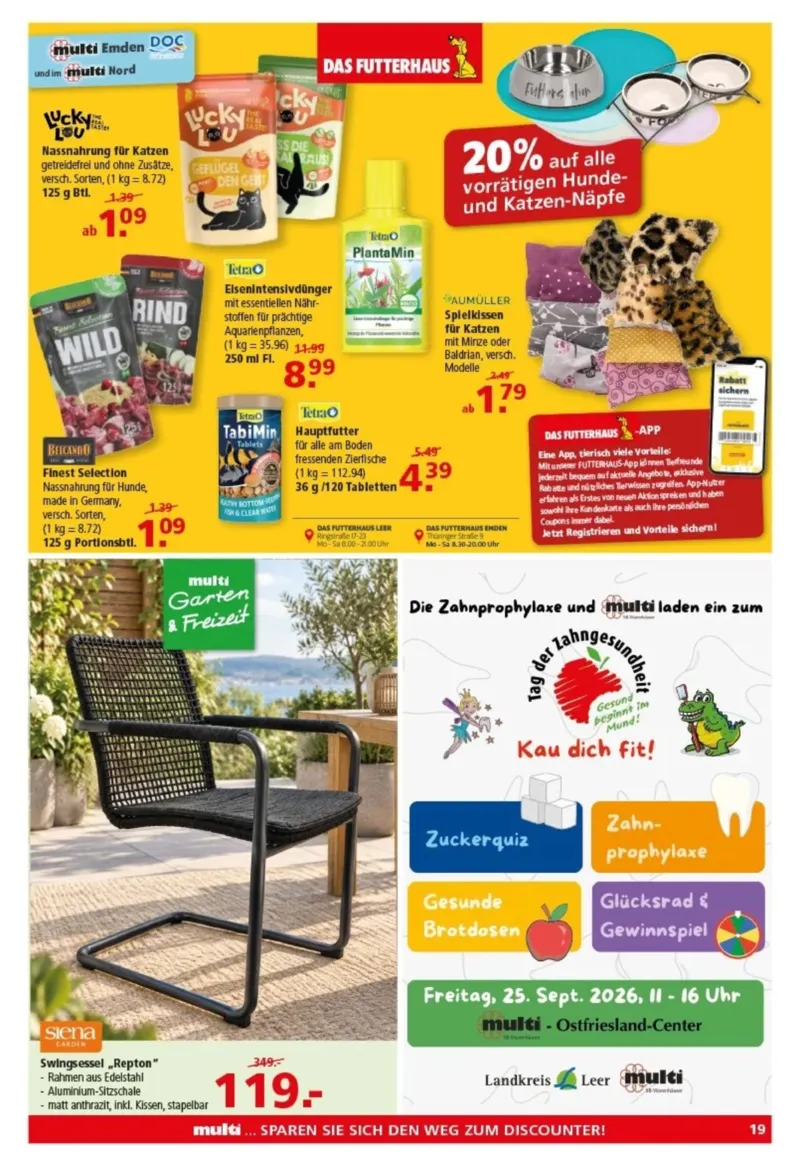 Multi Markt Prospekt vom 21.09.2026, Seite 19