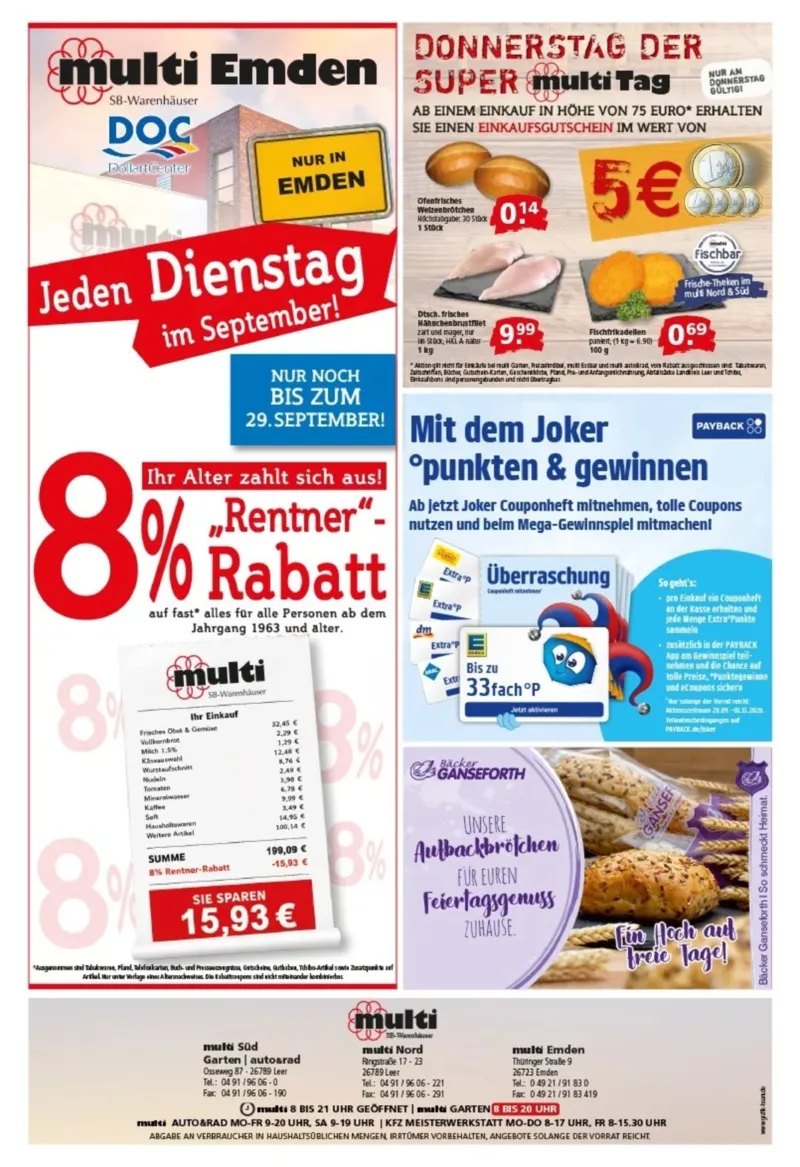 Multi Markt Prospekt vom 28.09.2026, Seite 21