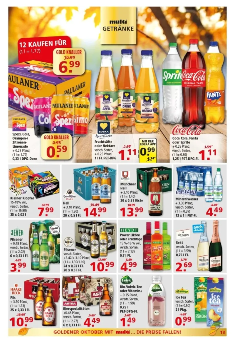 Multi Markt Prospekt vom 05.10.2026, Seite 13