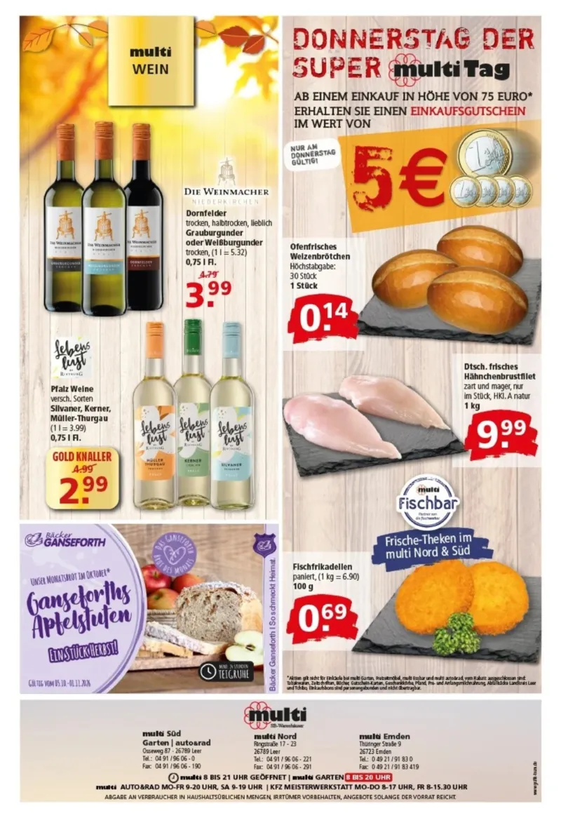 Multi Markt Prospekt vom 05.10.2026, Seite 20