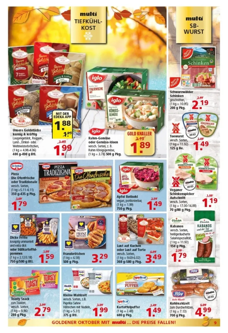 Multi Markt Prospekt vom 05.10.2026, Seite 9