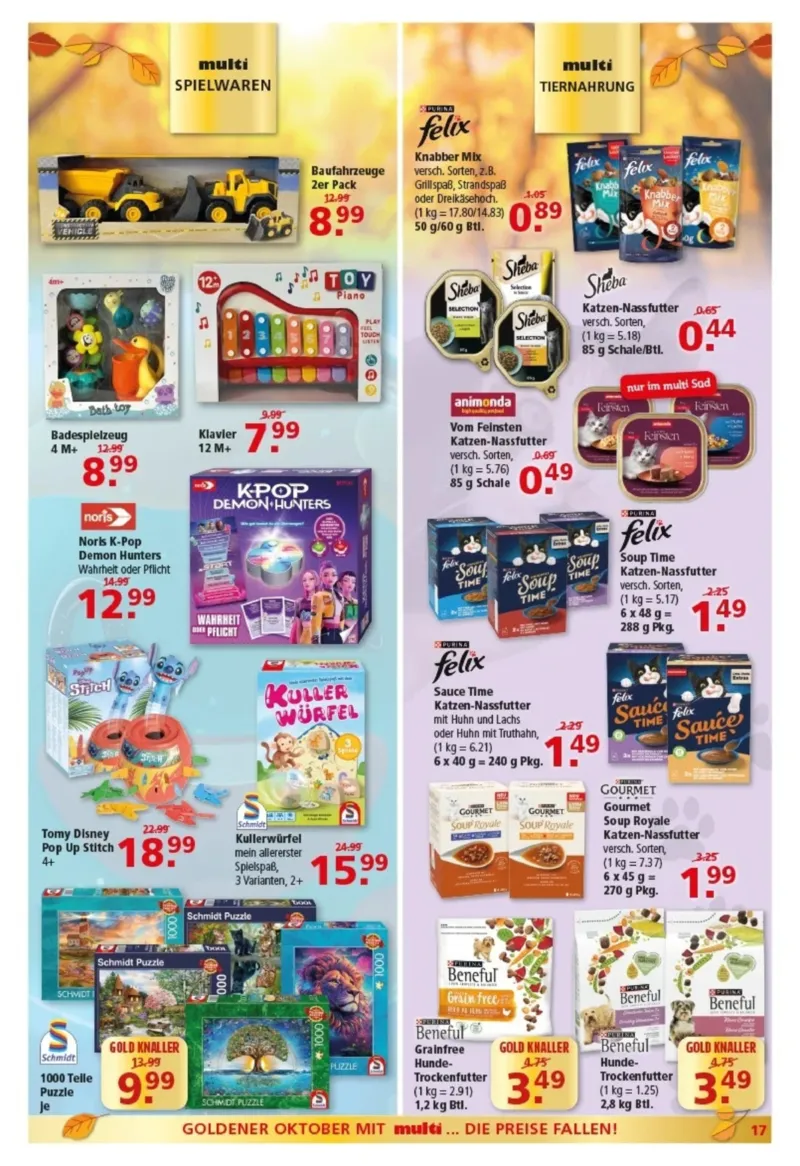 Multi Markt Prospekt vom 12.10.2026, Seite 17