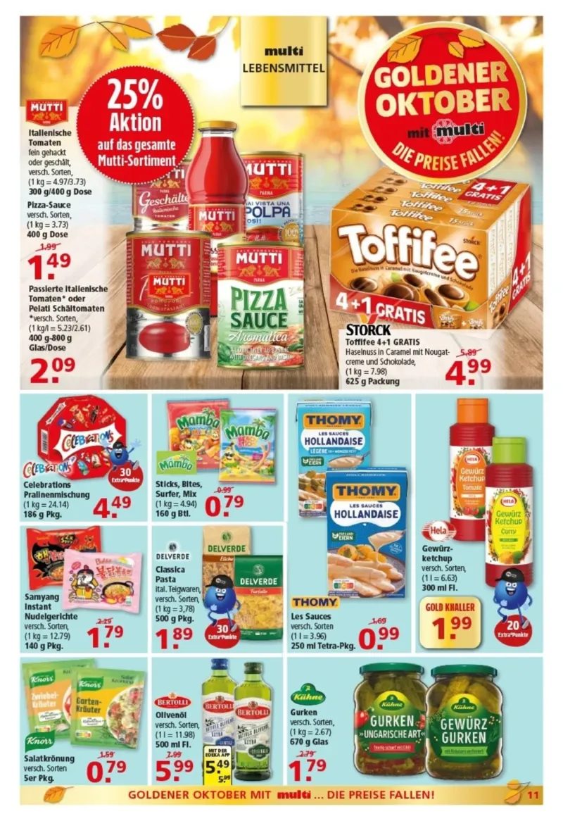 Multi Markt Prospekt vom 19.10.2026, Seite 11