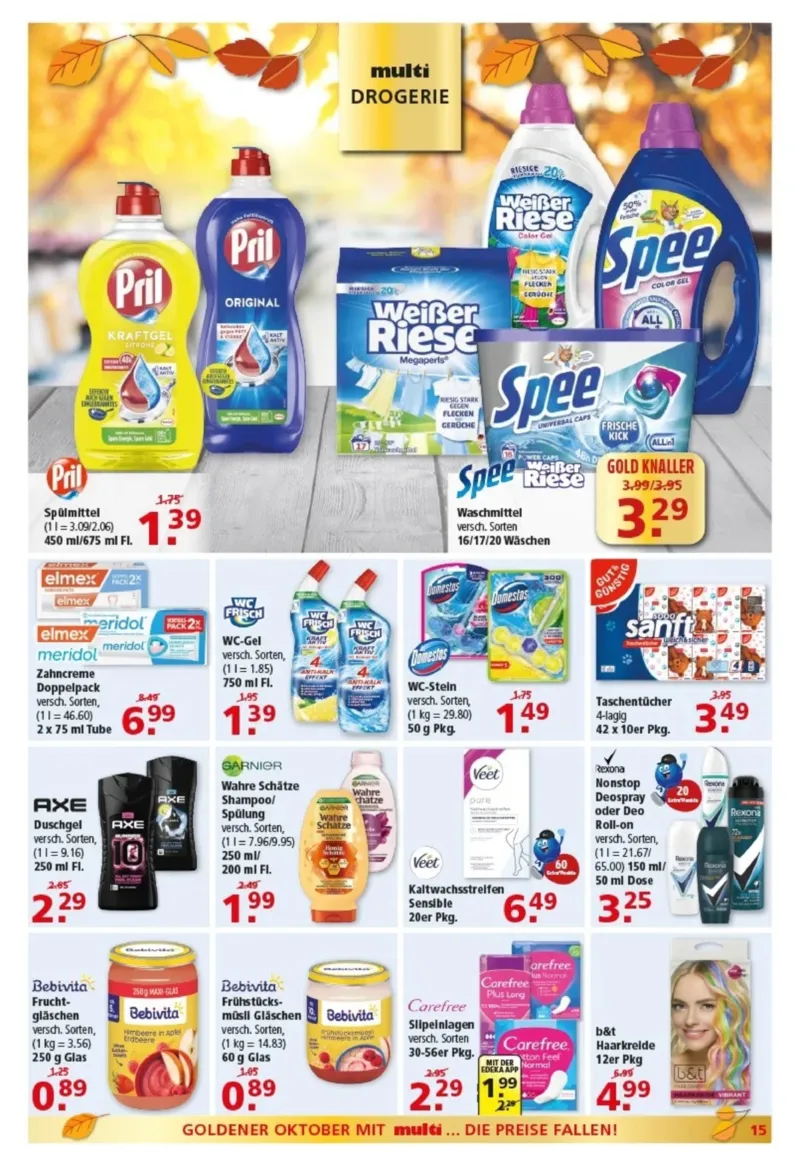 Multi Markt Prospekt vom 19.10.2026, Seite 15
