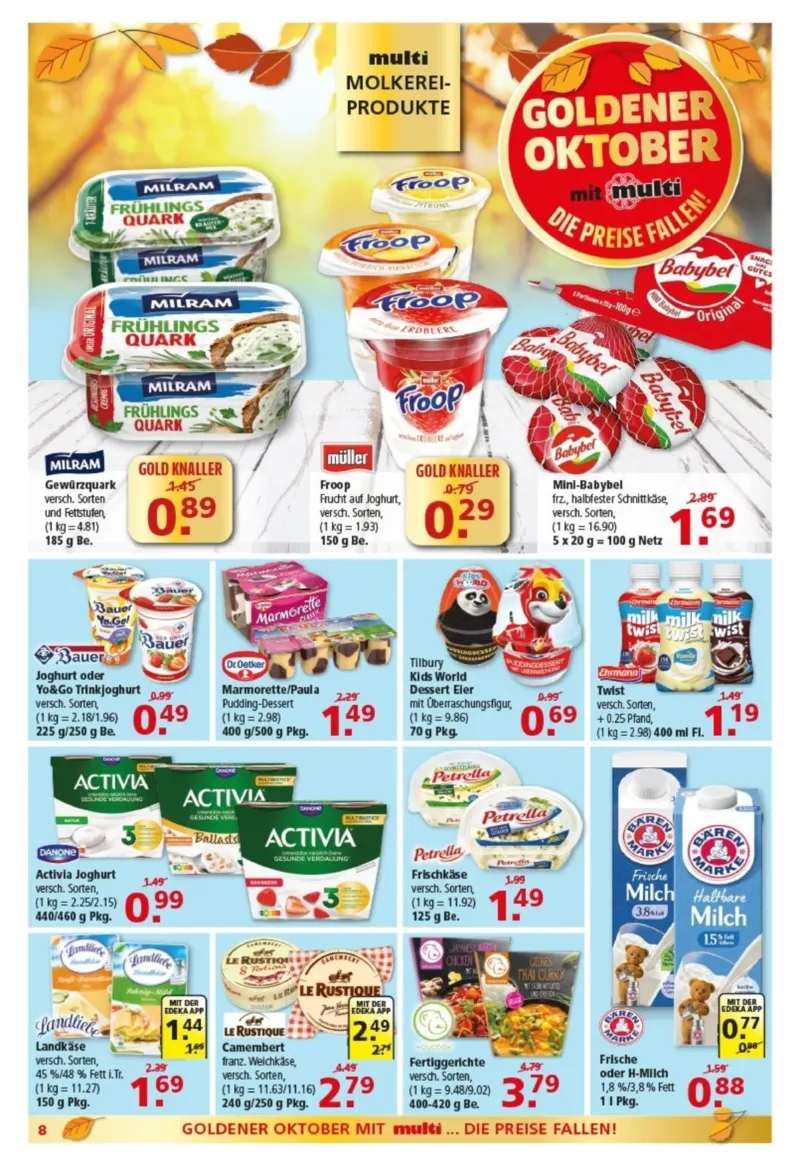 Multi Markt Prospekt vom 19.10.2026, Seite 8