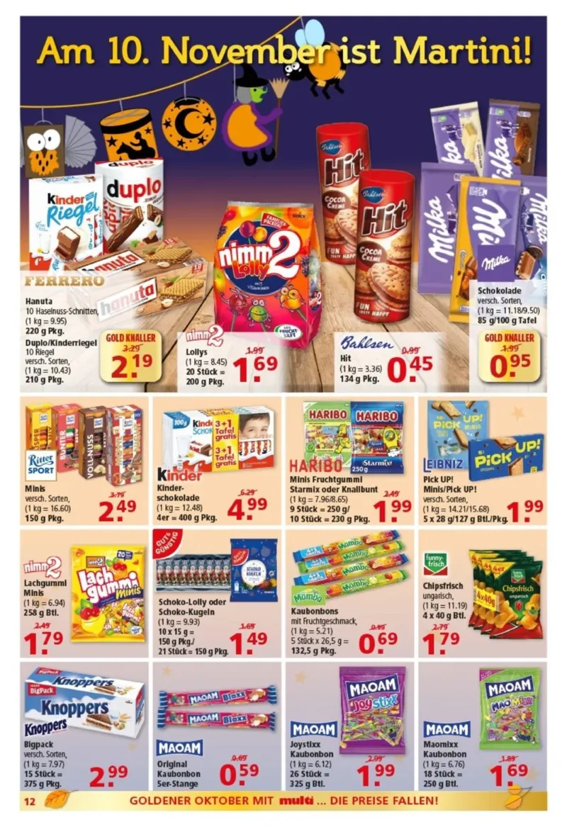 Multi Markt Prospekt vom 26.10.2026, Seite 12